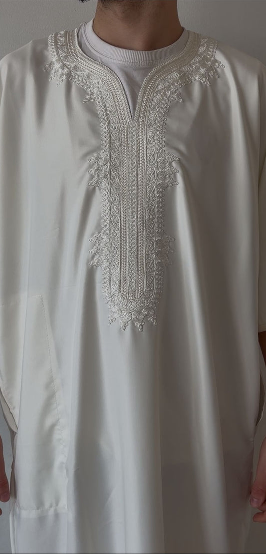 White Gandoura