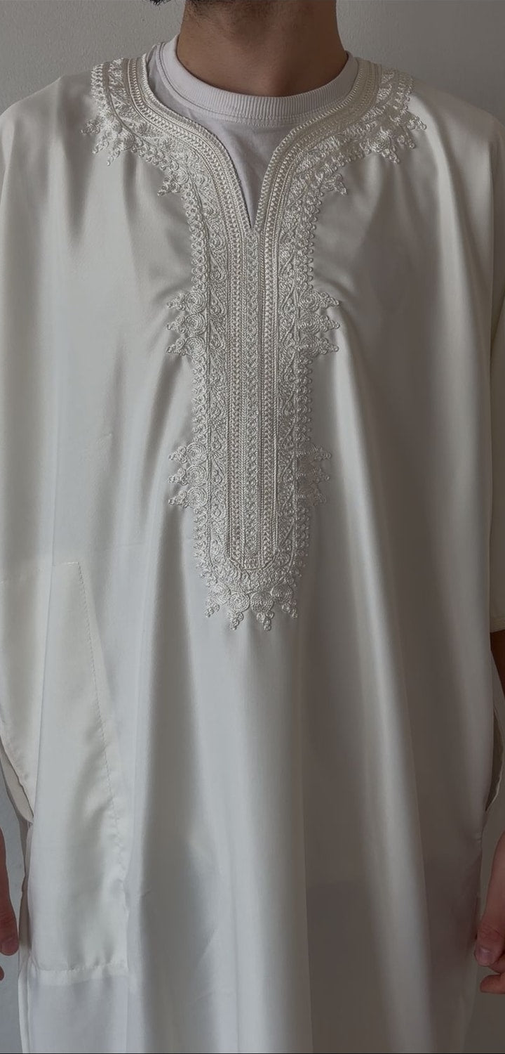 White Gandoura